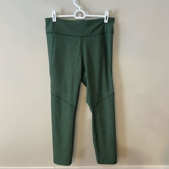Outdoor voices green flex 7/8 legging techsweat large - Picture 2 of 5
